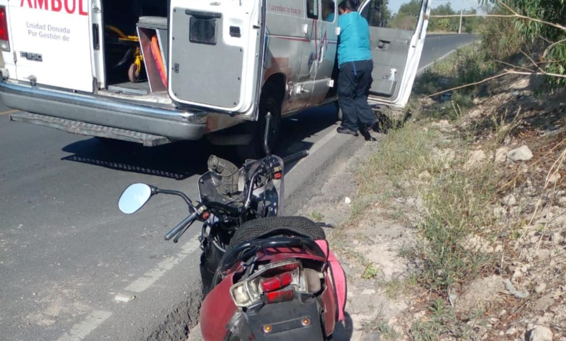 Accidente En Motocicleta Deja Una Mujer Lesionada En Tepeji