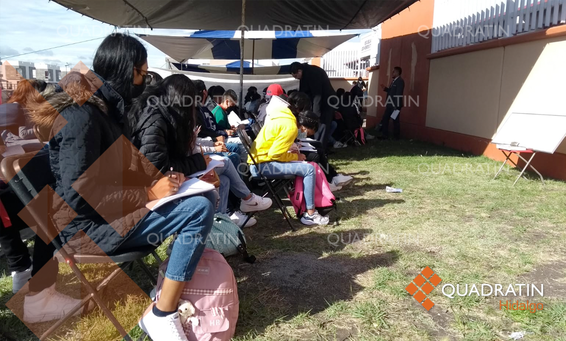 Inician Clases Al Aire Libre Alumnos De Preparatoria En Tizayuca