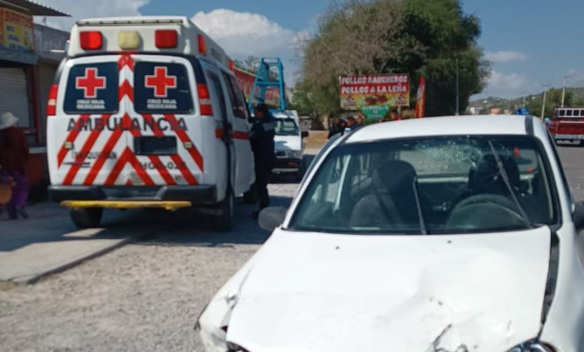 Accidente Vial Deja A Una Mujer Lesionada En Ixmiquilpan