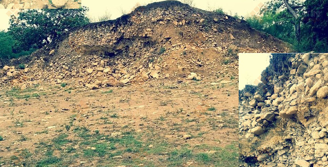 Destruyen pirámide prehispánica por obras en carretera de Huejutla