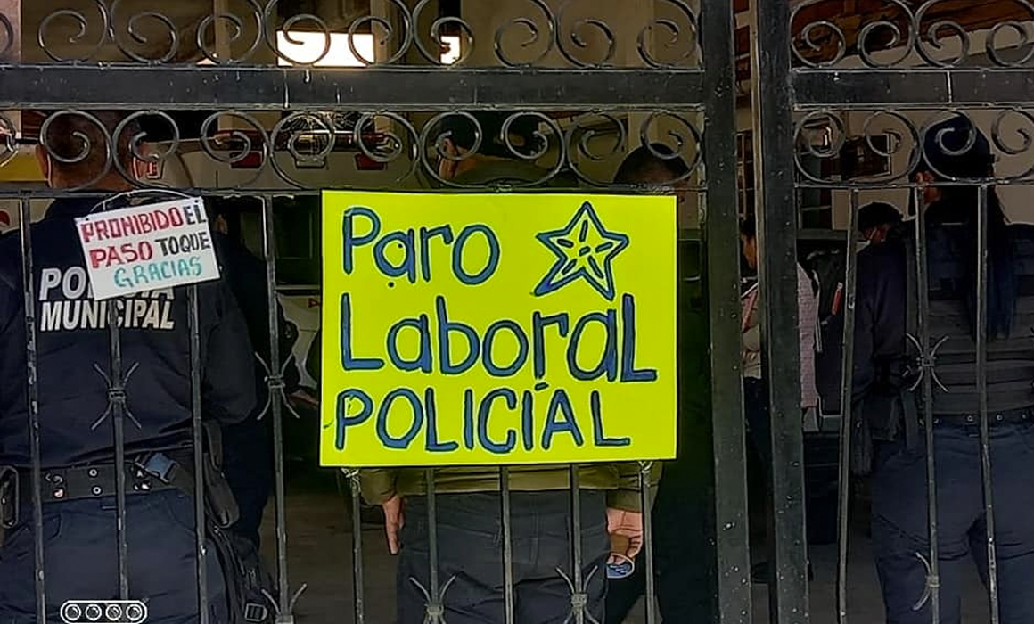 Policías De Omitlán Realizan Paro De Labores, Exigen Garantías Laborales