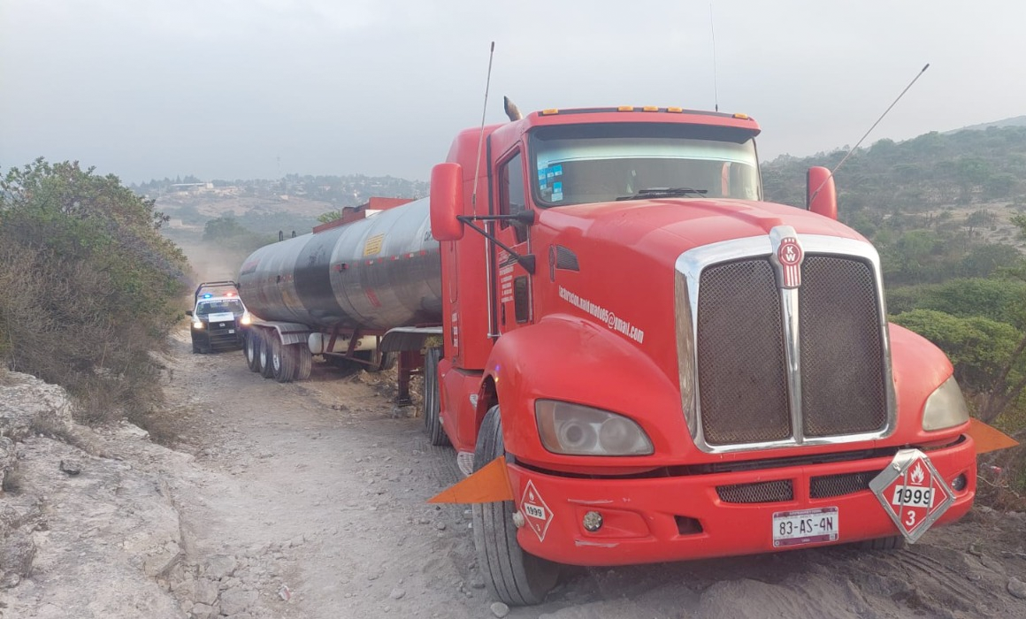 Aseguran Tráiler Robado En Atotonilco De Tula