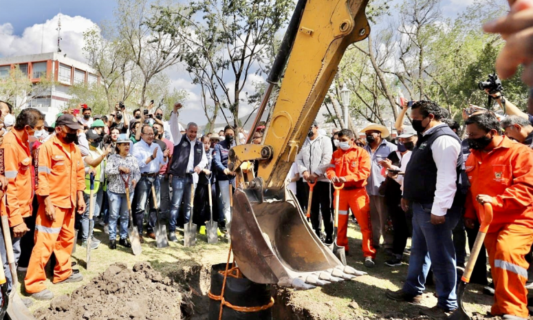 Reforesta alcaldía parque en Pachuca; plaga acabó con 293 árboles