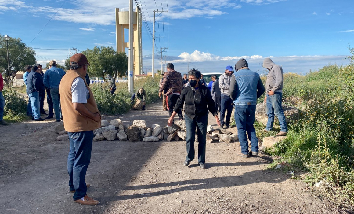 Ejidatarios Bloquean Dren De Aguas Residuales En Tizayuca