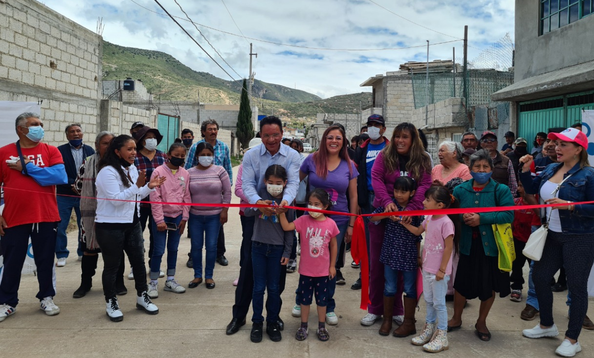 Benjamín Rico Ha Pavimentado 56 Calles De Barrios Y Colonias En Pachuca