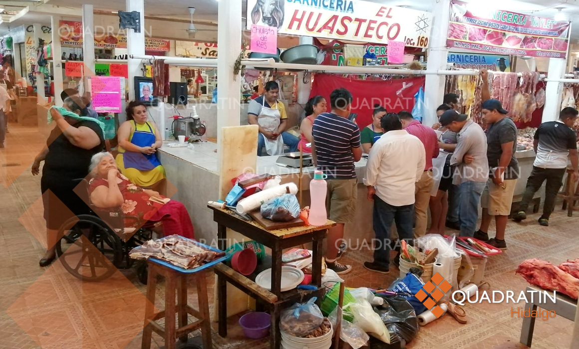 Comerciantes Se Disputan Local En Mercado De Huejutla