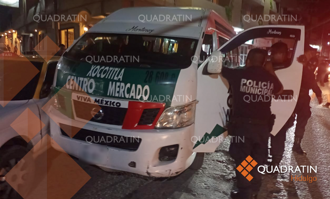 Chofer En Presunto Estado De Ebriedad Causa Accidente En Huejutla 9680