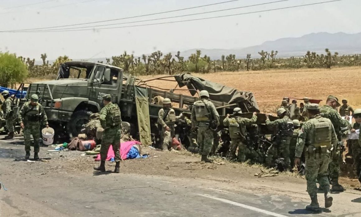 Volcadura Deja Saldo De 3 Militares Muertos Y 20 Heridos En Zacatecas 6613