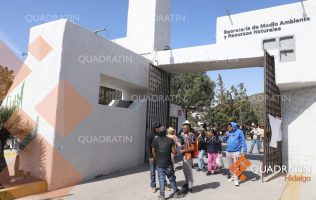 manifestación SEMARNATH