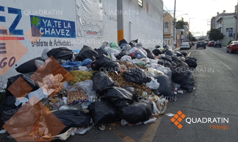 Problema de basura también se registra en Mineral de la Reforma
