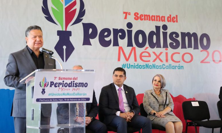 Reconoce Menchaca pluralidad de la Semana del Periodismo México 2024