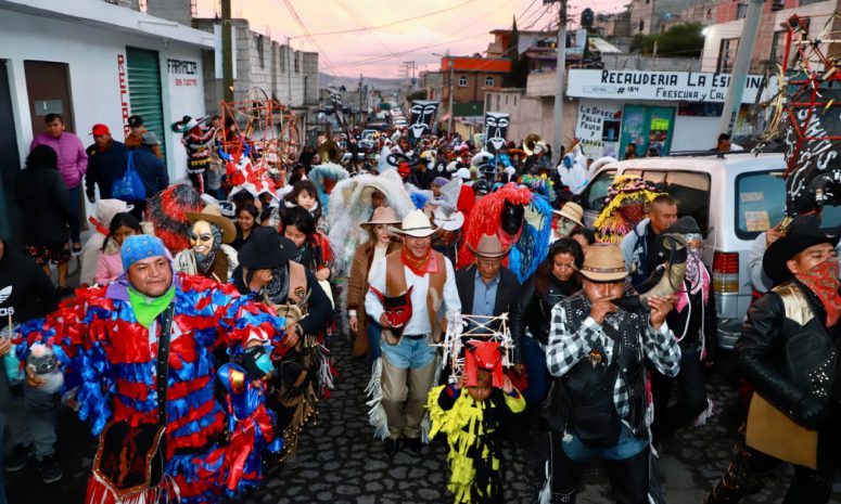 Un éxito carnaval 3 Xhitas en Pachuca