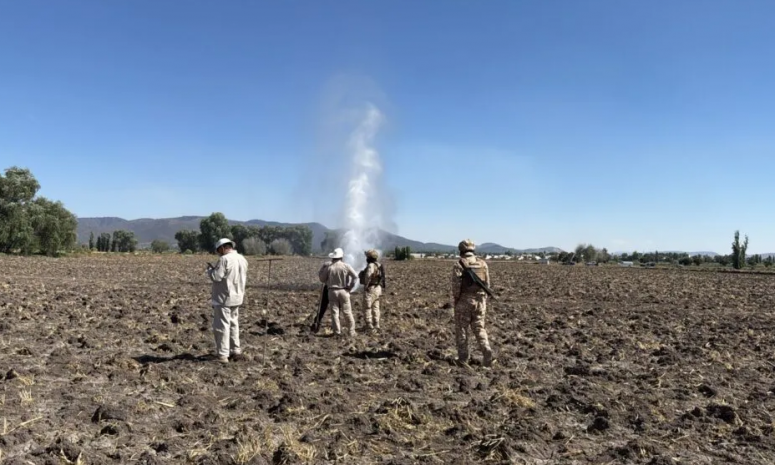 Reportan fuga de hidrocarburo en ducto de Pemex en Tlaxcoapan-Tlahuelilpan
