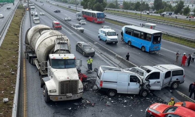 Sube a 21 fallecidos por choque en autopista Tehuacán-Oaxaca