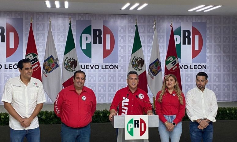 Asegura Alito Moreno que PRI recuperará la gubernatura de NL en 2027