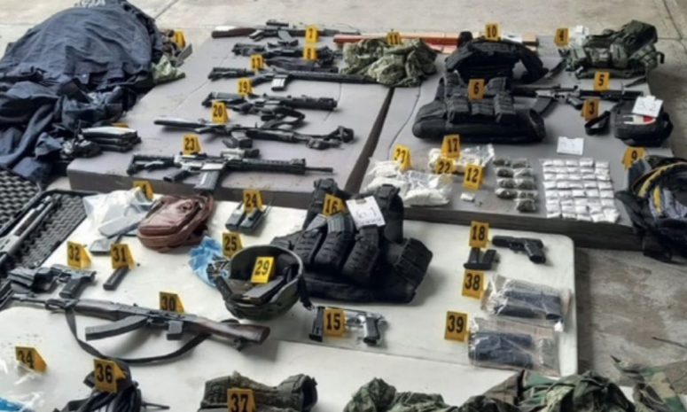 Detectaron Sedena y FGR 11 rutas de tráfico de armas de EU a 10 estados