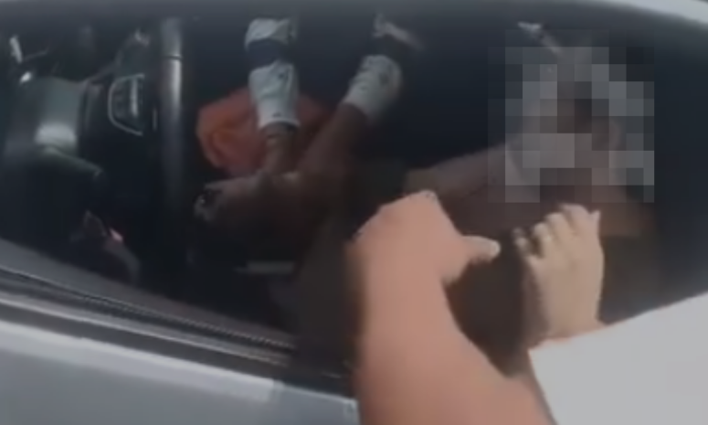 Riña entre conductores deja un lesionado en Galerías Pachuca