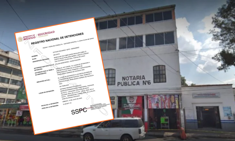 Detienen en Pachuca a exnotario de Tizayuca acusado de fraude