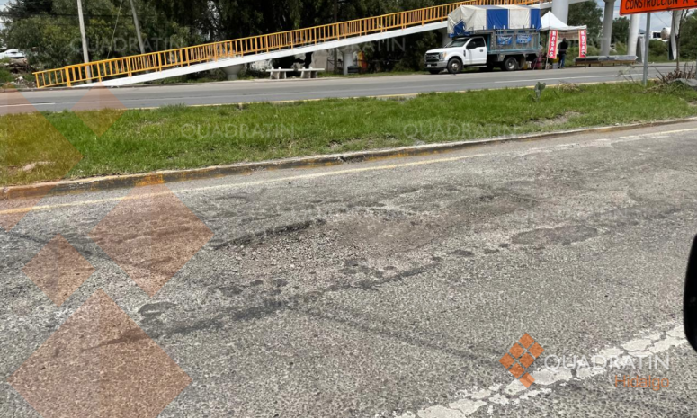 Bacheo en Mineral de la Reforma duró menos de 15 días