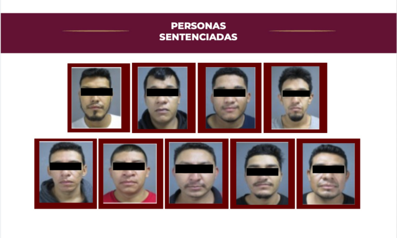 Dan 160 años de cárcel a 9 secuestradores en Hidalgo