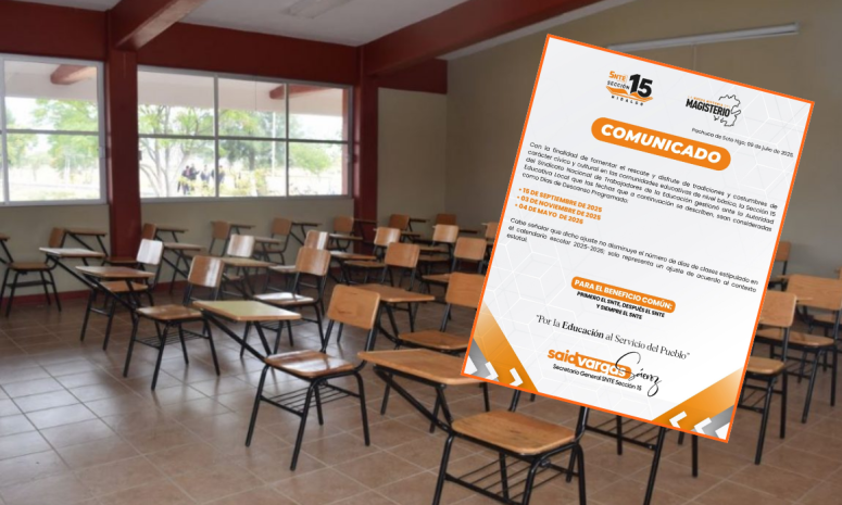 ¿Habrá más descansos? Hidalgo ajusta calendario escolar 2025-2026