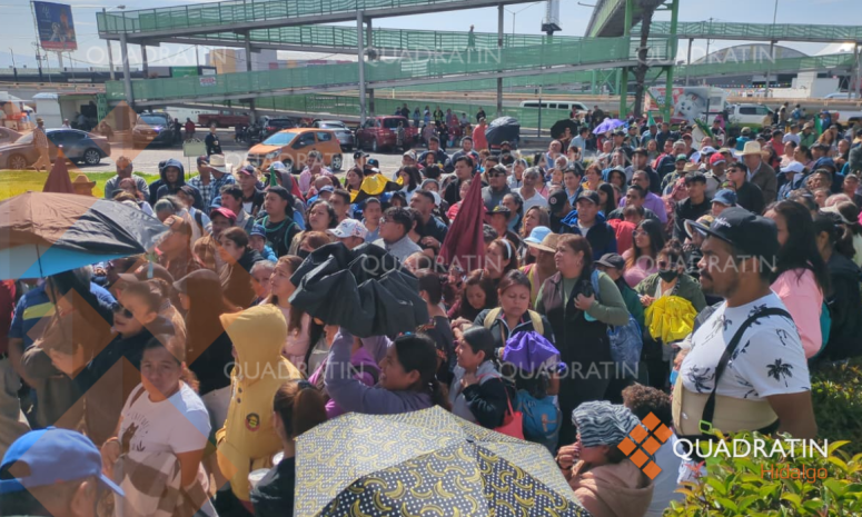 Protesta UNTA en PGJEH por despojo de tierras en Mineral de Reforma