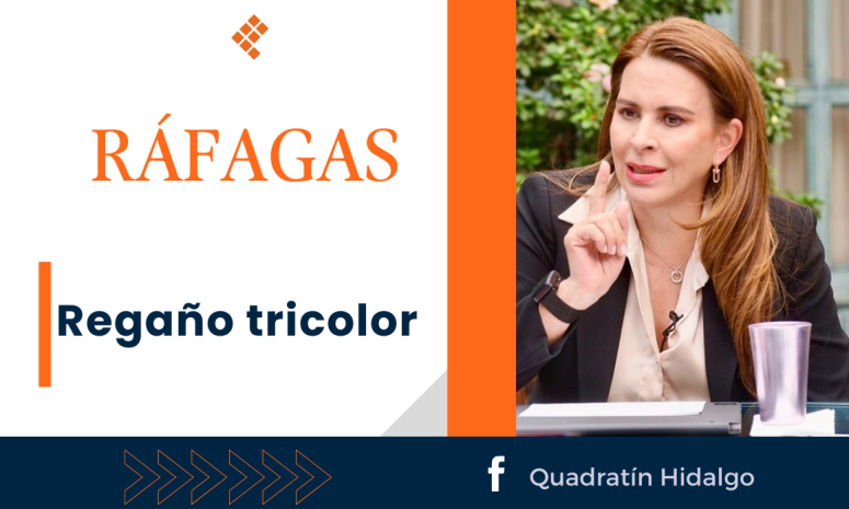 Ráfagas: Regaño tricolor