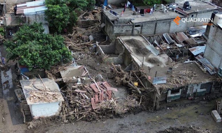 Suman 192 reportes por afectaciones de lluvias en viviendas de Hidalgo