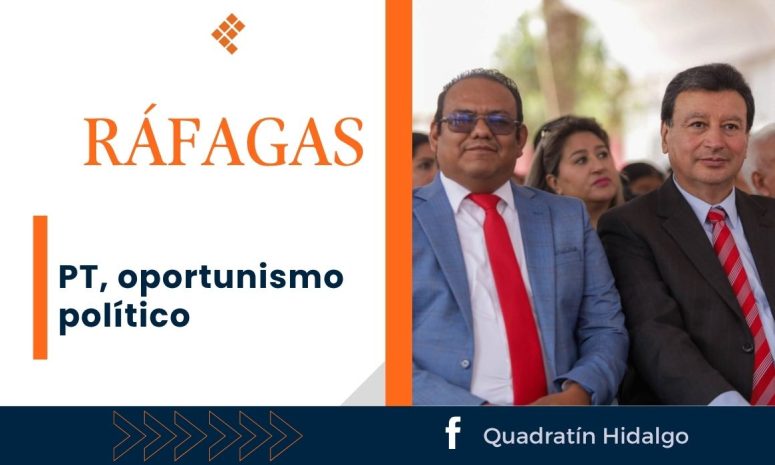 Ráfagas: PT, oportunismo político