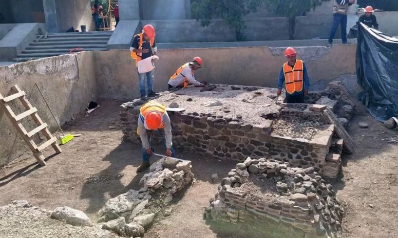 Realiza INAH trabajos para evitar deterioro de zona arqueológica de Tula