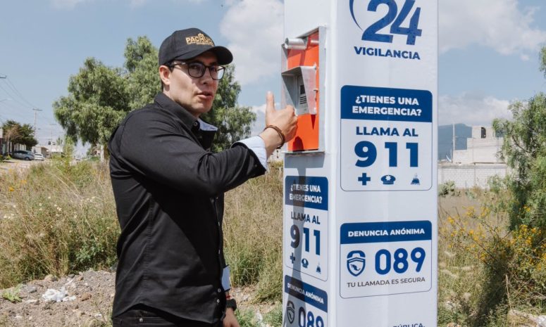 Pachuca refuerza vigilancia con 556 nuevas cámaras en puntos estratégicos