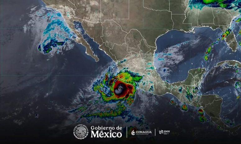 Pierde fuerza Simón el domingo a las 6 horas; sigue riesgo en Michoacán